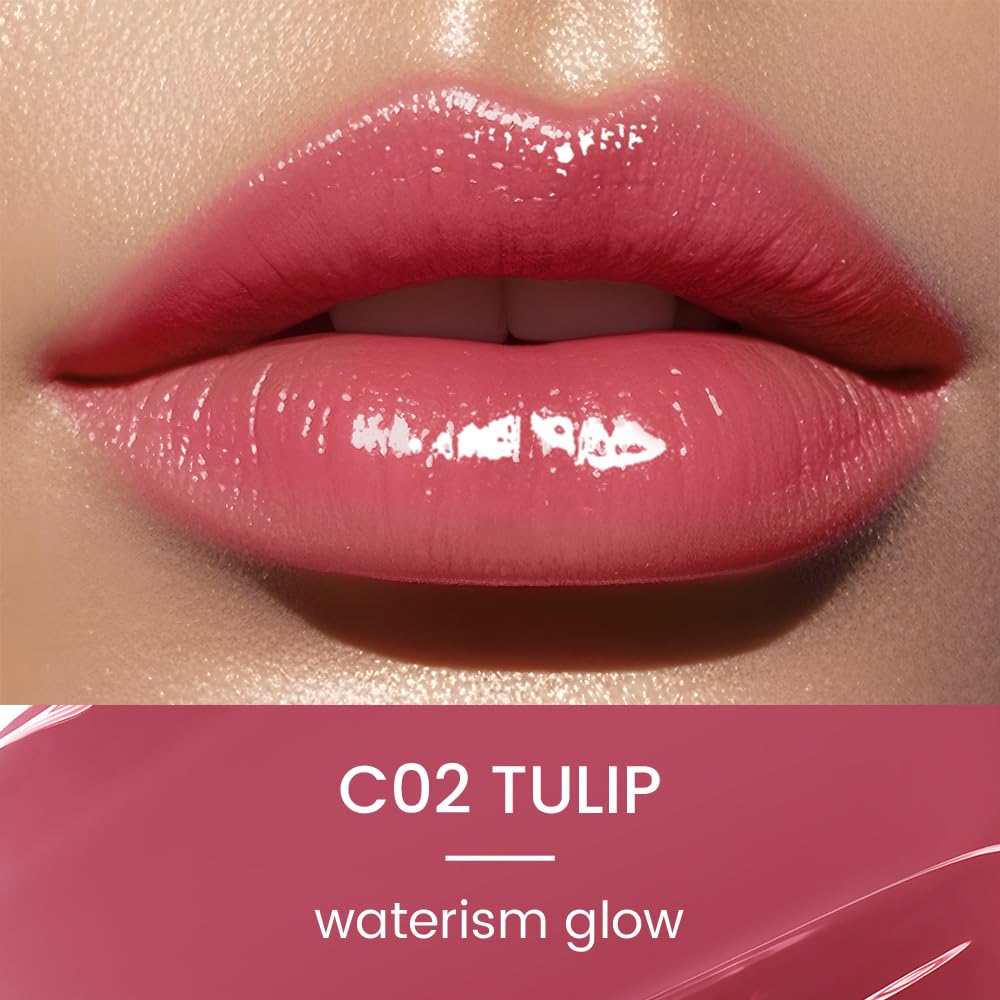 CATKIN Glossy Lip Balm Ultra Hydating Glow Lip Tinted Jelly Plump Melting Balm Shea Butter Repair