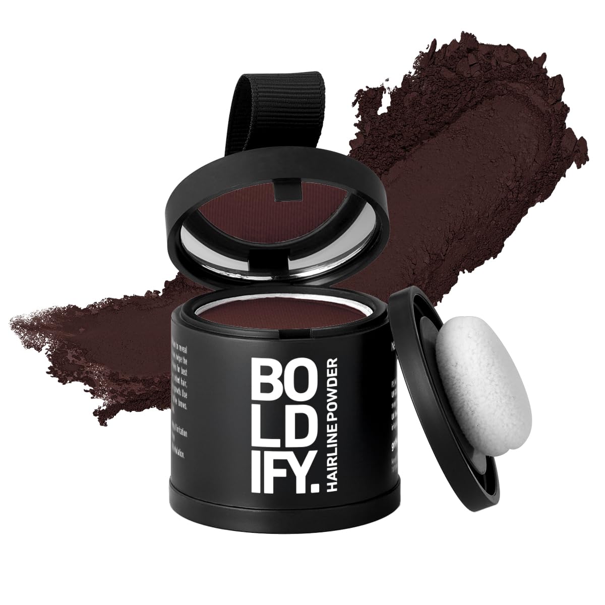 BOLDIFY Hairline Powder (LARGE, 10g) - Root Touch Up Hair Color for Gray Coverage - Bald Spot