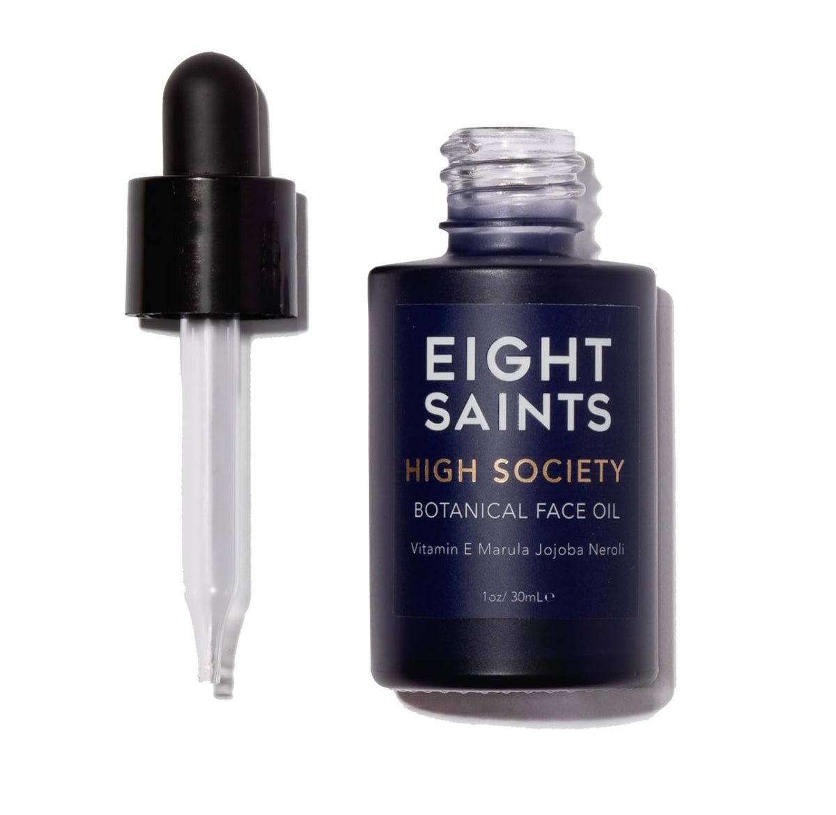 Eight Saints High Society Botanical Face Oil, Natural and Organic Anti Aging Facial Oil with
