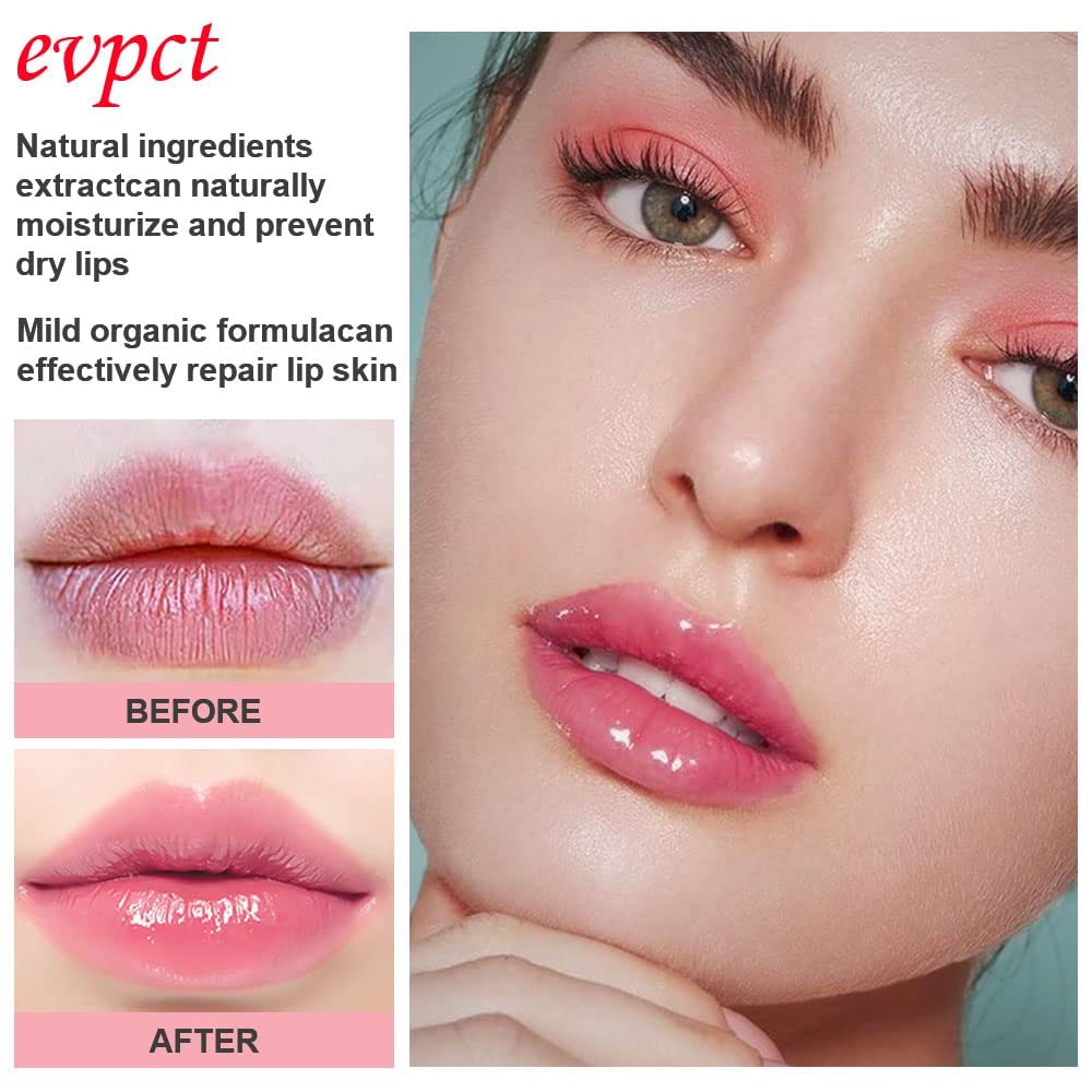 evpct 3Pcs Magic Color Changing Lipstick 24 Hours Original for Women Lasting Waterproof, Aloe Vera