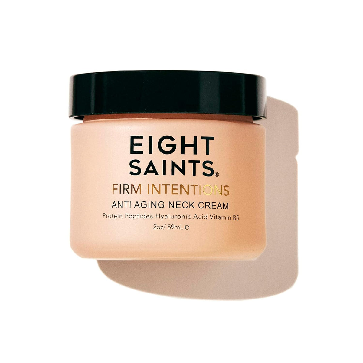 Eight Saints Firm Intentions Anti Aging Neck Cream, Natural & Organic, For Firming Skin and