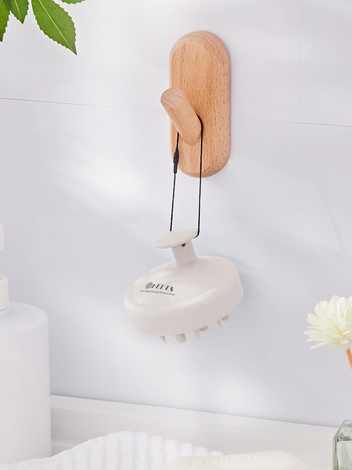 HEETA Hair Scalp Massager for Hair Growth, Shampoo Brush, Scalp Scrubber Exfoliator with Soft