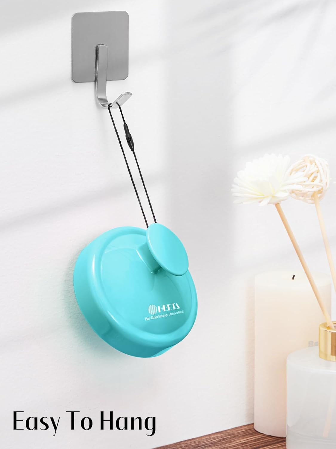 HEETA Hair Scalp Massager for Hair Growth, Shampoo Brush, Scalp Scrubber Exfoliator with Soft