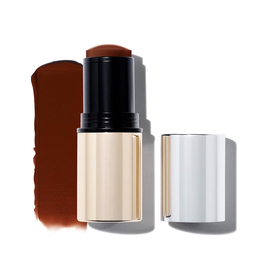 MAKE Beauty Heat Stroke Cream Blush Stick for Cheeks with Natural Hydrating Dewy Finish. Creamy Gel