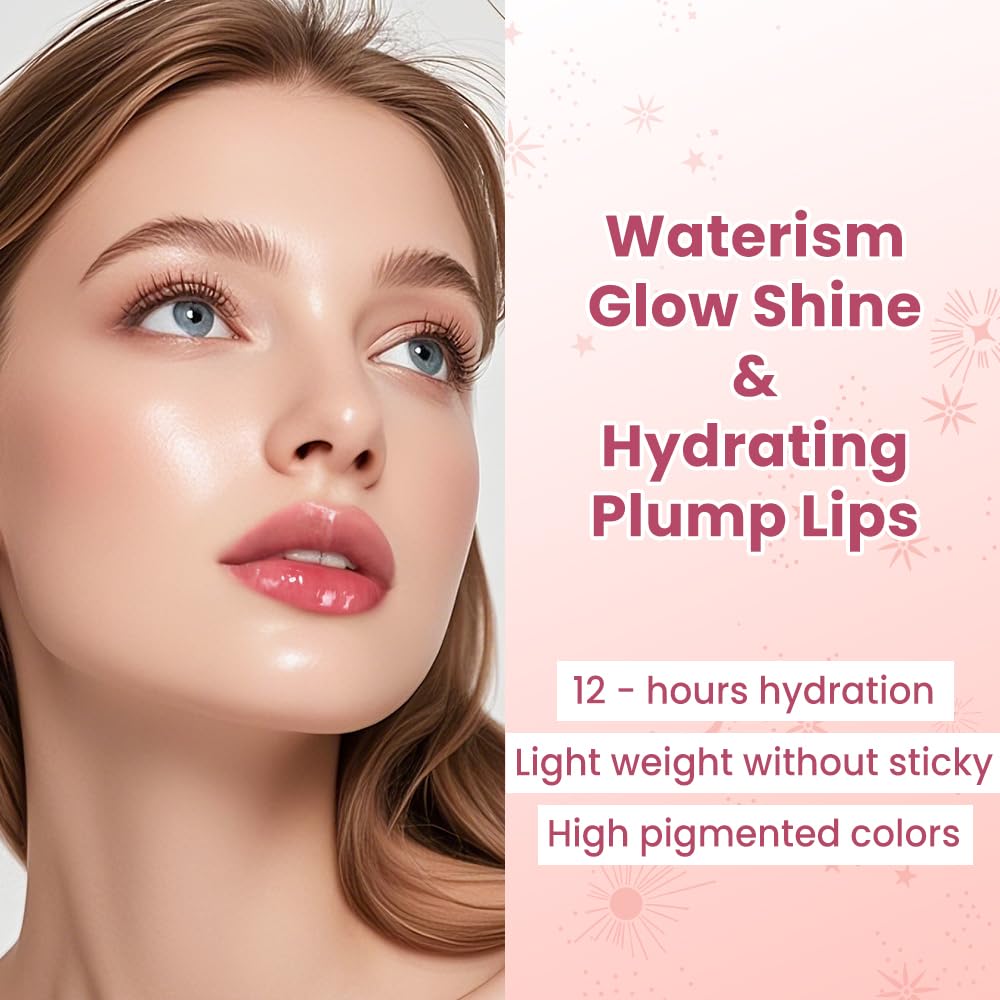 CATKIN Glossy Lip Balm Ultra Hydating Glow Lip Tinted Jelly Plump Melting Balm Shea Butter Repair