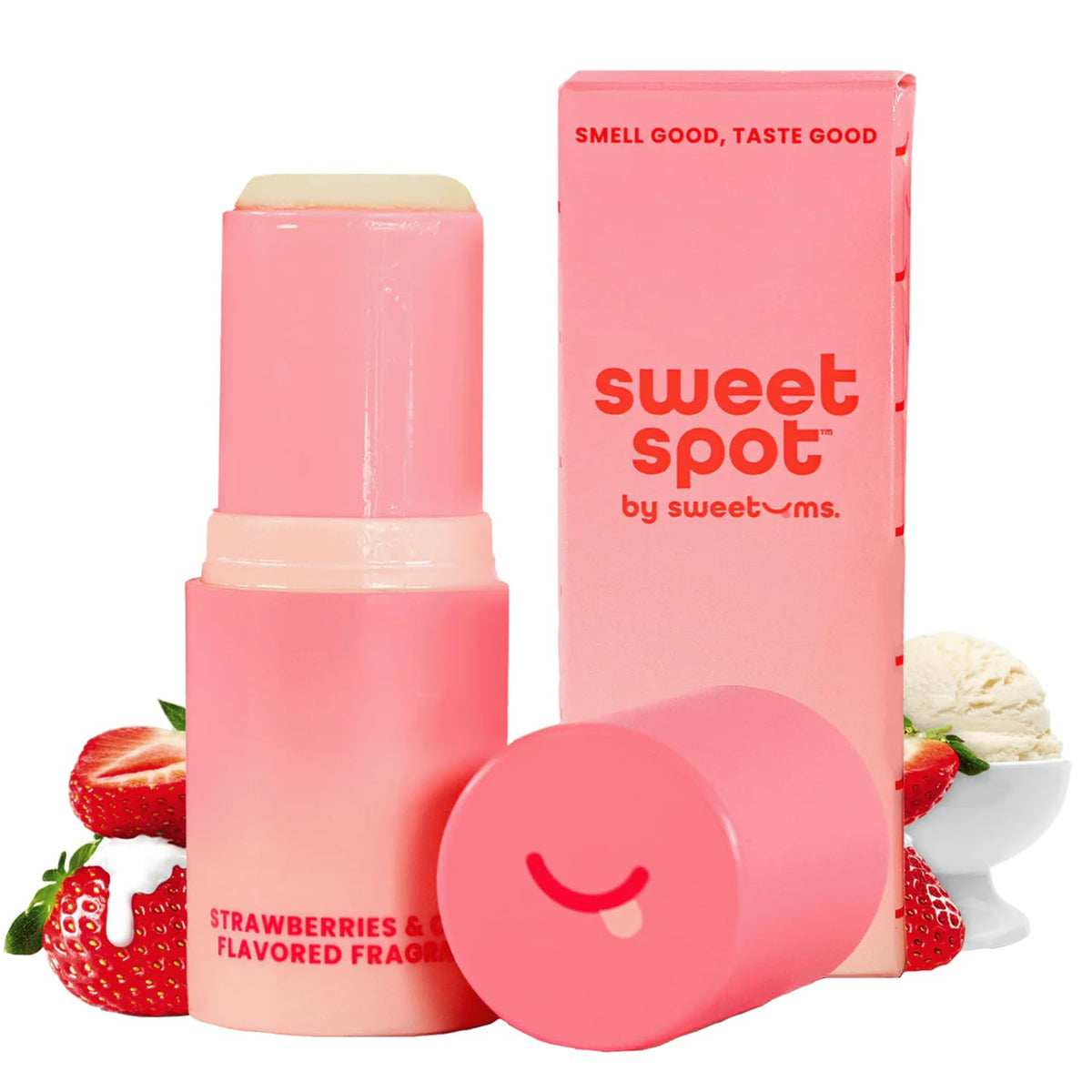 SweetSpot Flavored Solid Perfume Stick, Portable Travel Perfumes for Women, Long Lasting