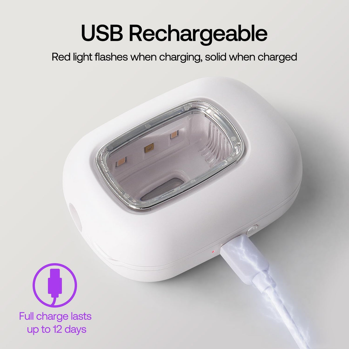 UV Toothbrush Covers Case and Holder,Dual UVC Light(2X Stronger), Clear Window,Toothbrush Cleaner