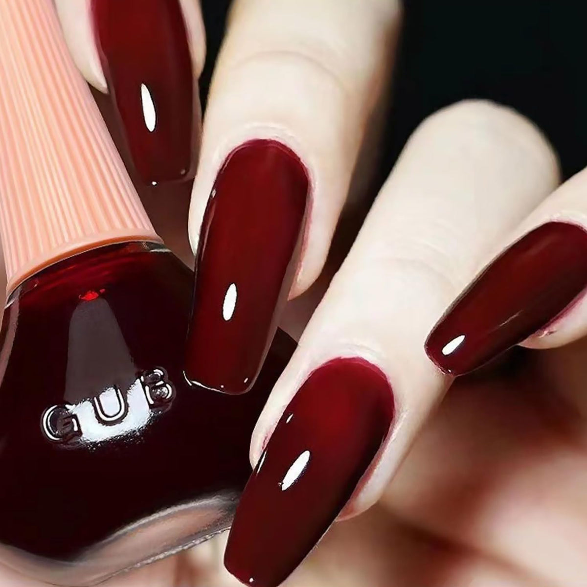Major Dijit Quick Dry Nail Polish Cherry Summer Nail Lacquer for Nail Art Regular Nail Polish 0.41