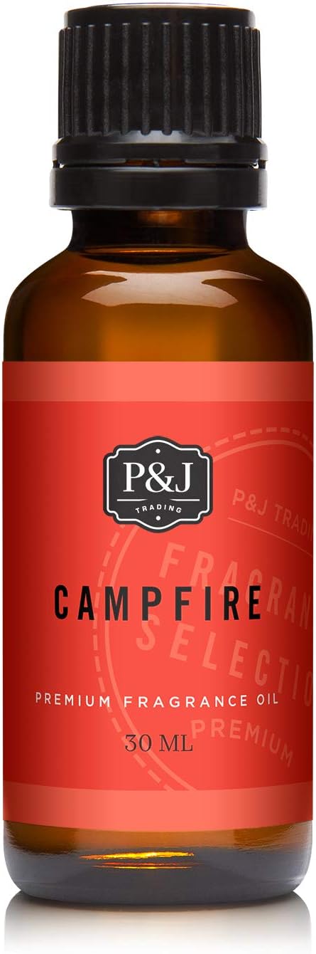 P&J Trading Fragrance Oil | Campfire Oil 30ml - Candle Scents for Candle Making, Freshie Scents