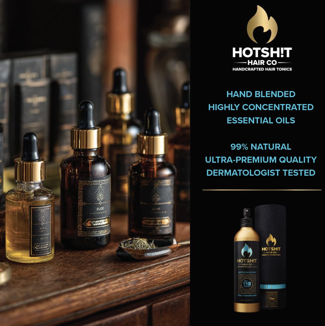 Mix #118 Hair & Scalp Nutrition for Fine & Thinning Hair – Volumizing & Thickening Spray with