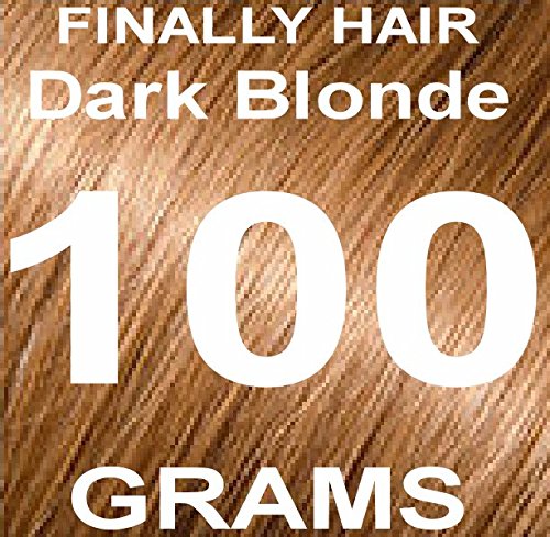 Finally Hair Building Fiber Refill Dark Blonde 100 Grams Hair Loss Concealer by Finally Hair (Dark