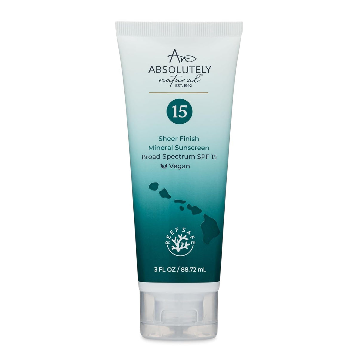 SPF 15 Mineral Sunscreen - Broad Spectrum Water Resistant Moisturizer Lotion For Body & Face - With