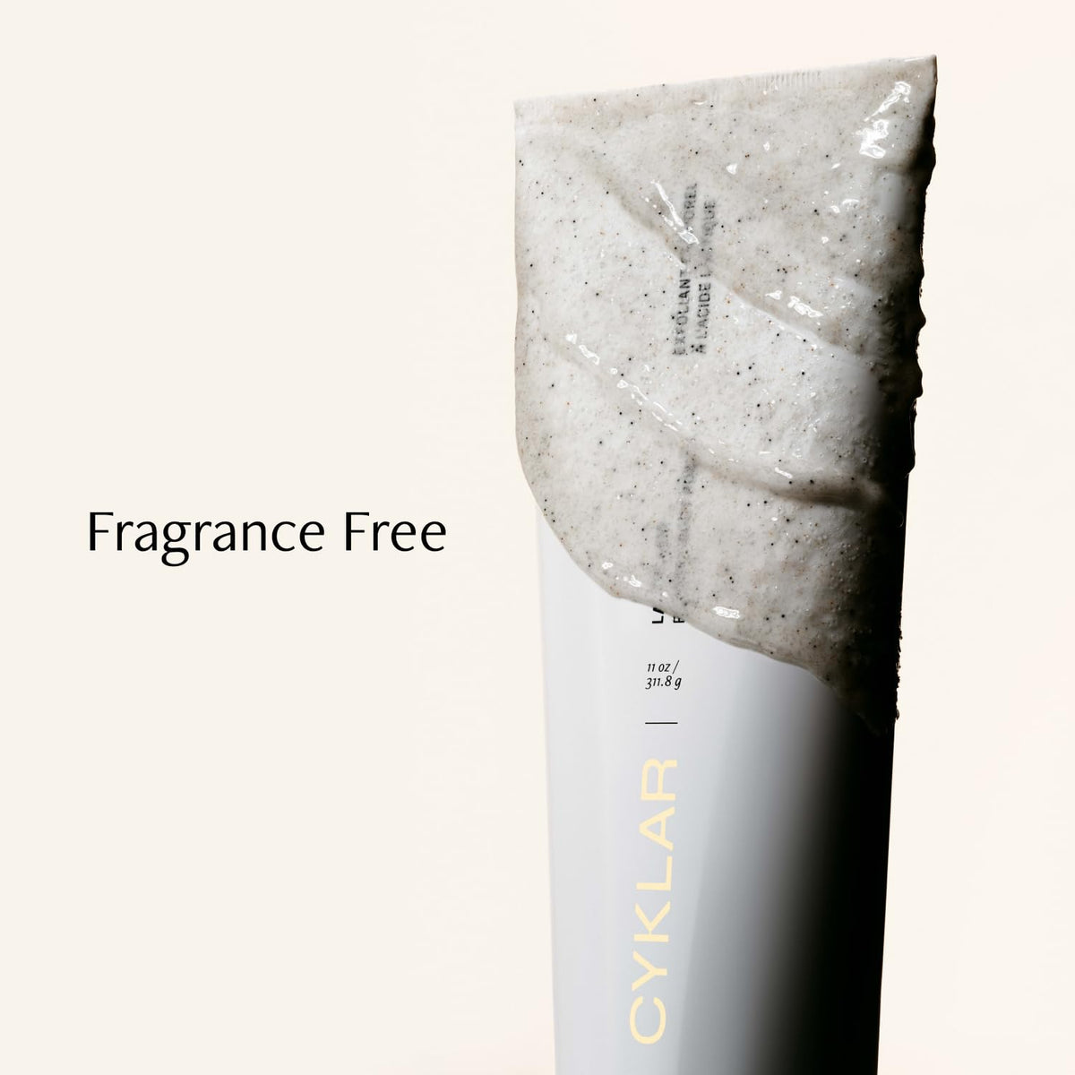 Lactic Acid Foaming Body Polish – Exfoliating Body Wash with Chemical & Physical Smoothers