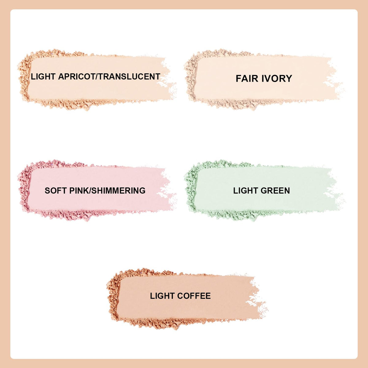 ROUSE Setting Powder Lightweight Loose Powder Finishing Powder Long-Lasting Face Powder Waterproof