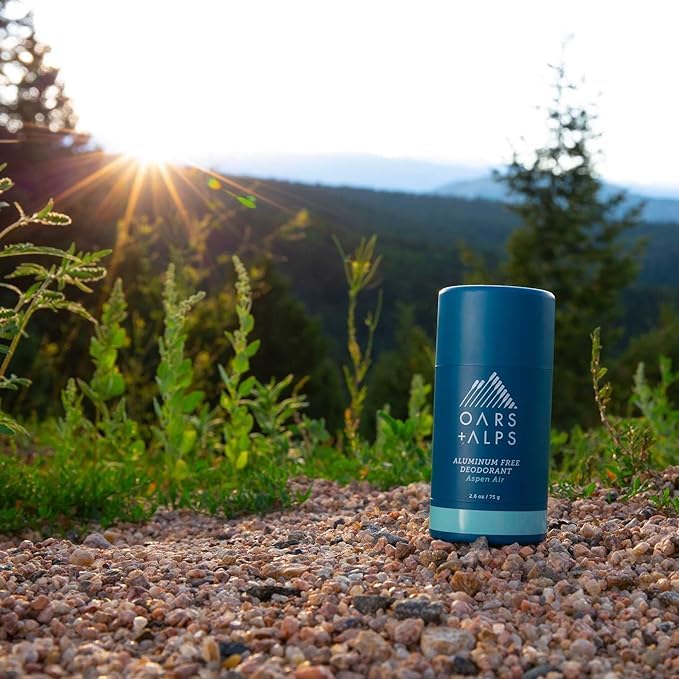 Oars + Alps Aluminum Free Deodorant for Men and Women, Dermatologist Tested and Made with Clean
