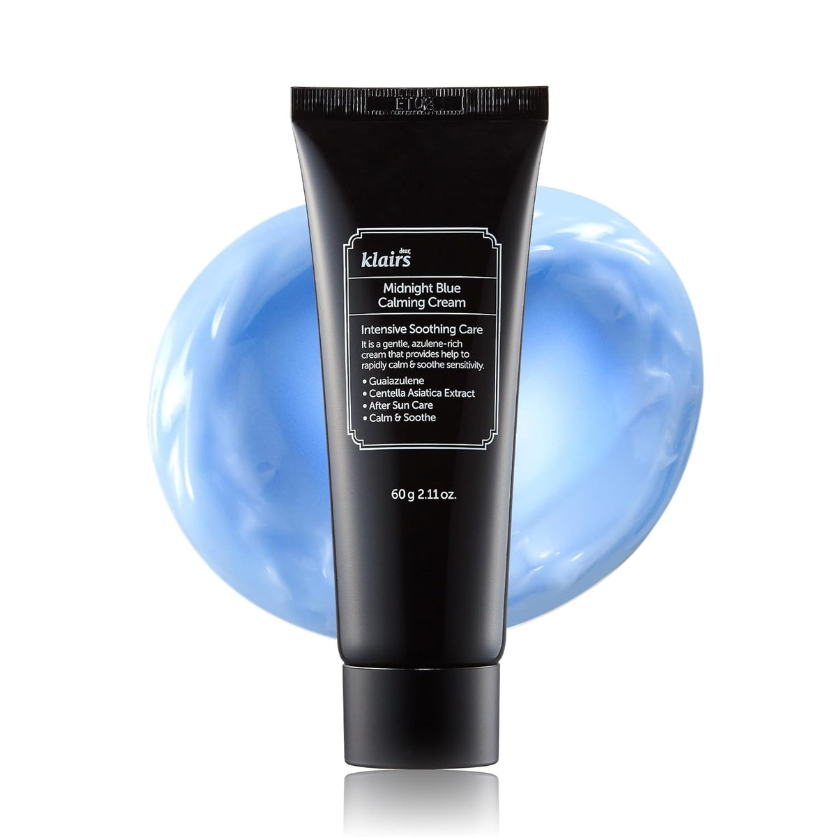 DearKlairs Midnight Blue Calming Cream – Soothing Face Moisturizer for Oily & Sensitive Skin
