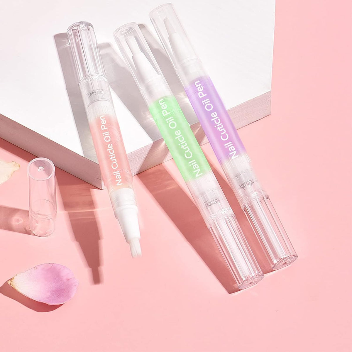 Nail Cuticle Oil Pen 18 Scents Gel Nail Oil Pen Nourishment Polish With Vitamins Moisturized