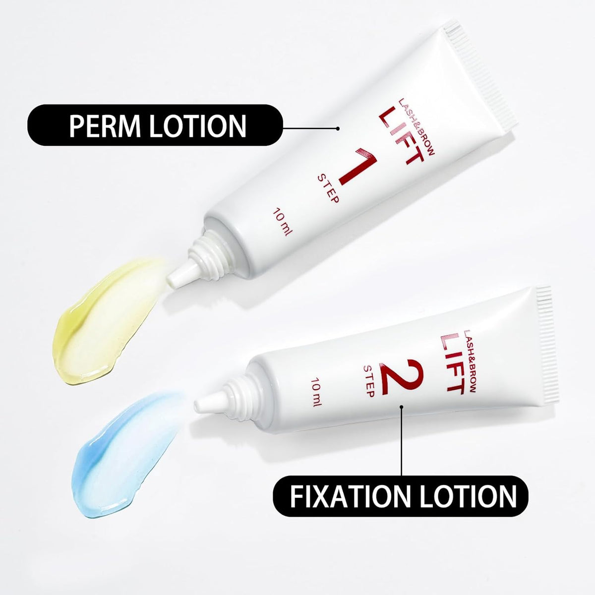 ICONSIGN 2-in-1 Lash Lift Kit Brow Lamination Kit, High-capacity Lotion Tube Design Eyelash Perm