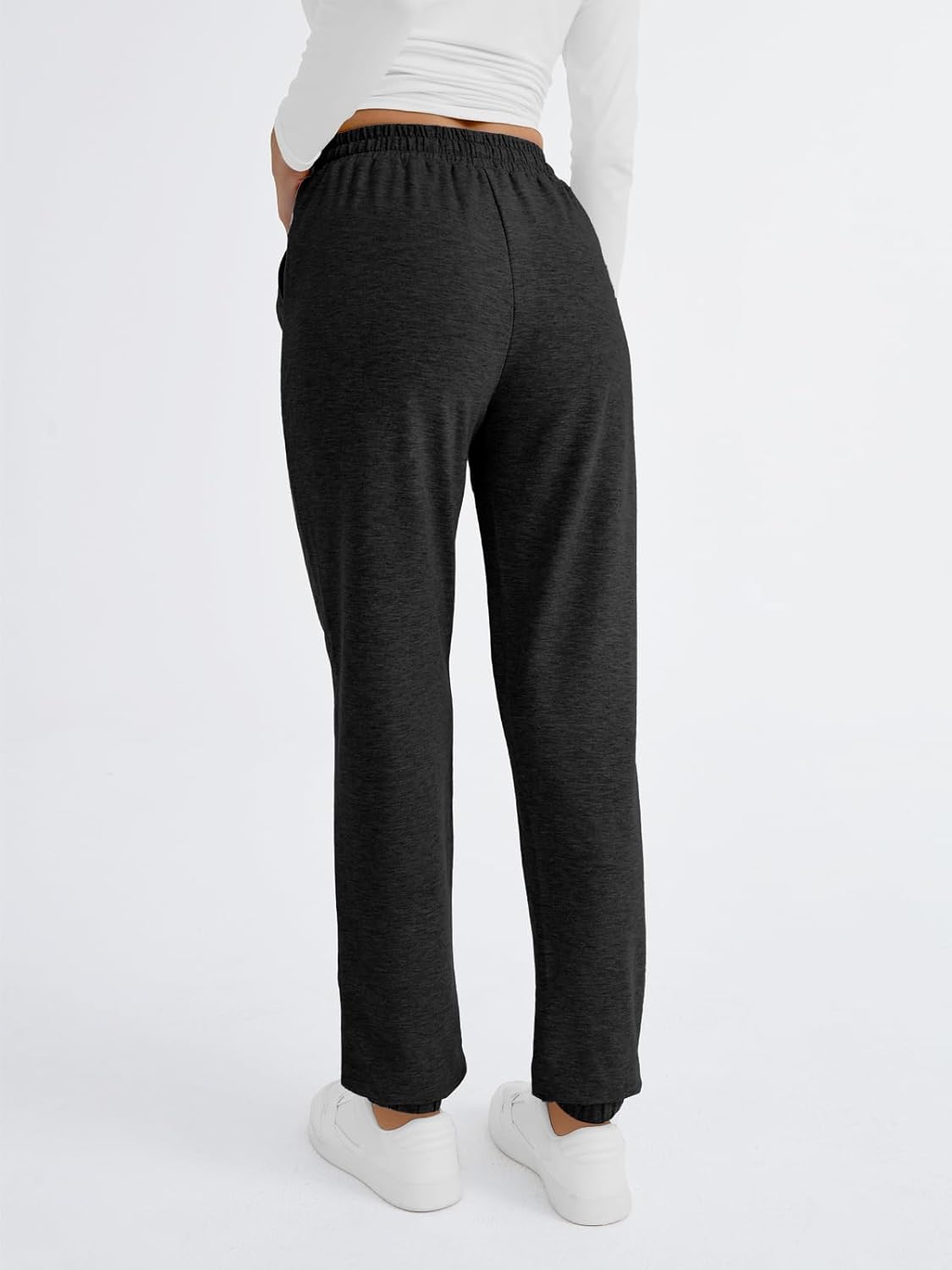 AUTOMET Sweatpants Women with Pockets Lounge Pajama Travel Pants Work Joggers Fall Clothes Winter