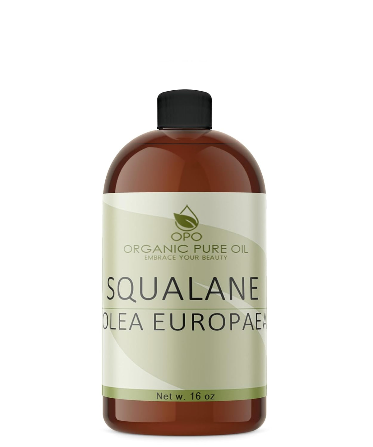 OPO Squalane Oil - Pure, Natural, Plant-Derived, Non GMO, Refined - 16 oz - Squalene Alternative