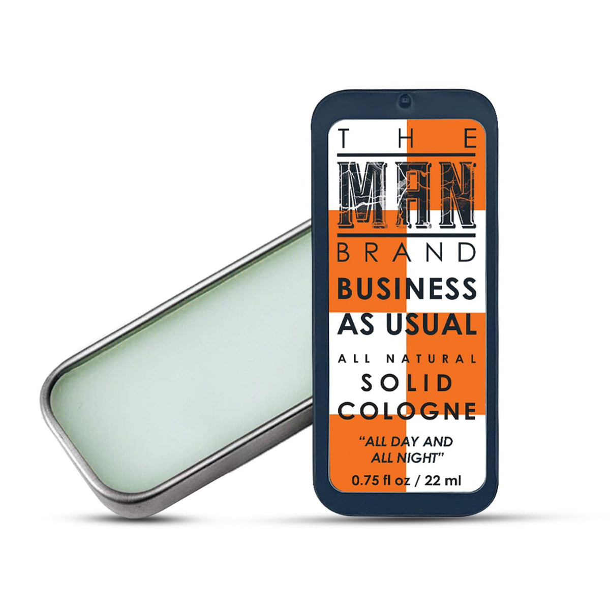 Business As Usual Solid Cologne Balm for men - Natural Men's Cologne - Redefined men's fragrance