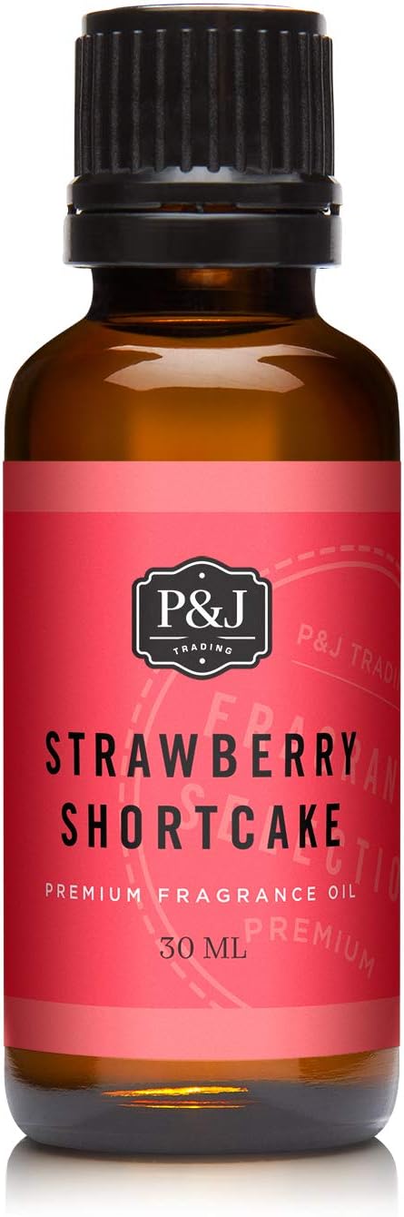 P&J Trading Fragrance | Strawberry Shortcake Oil 30ml - Candle Scents for Candle Making, Freshie