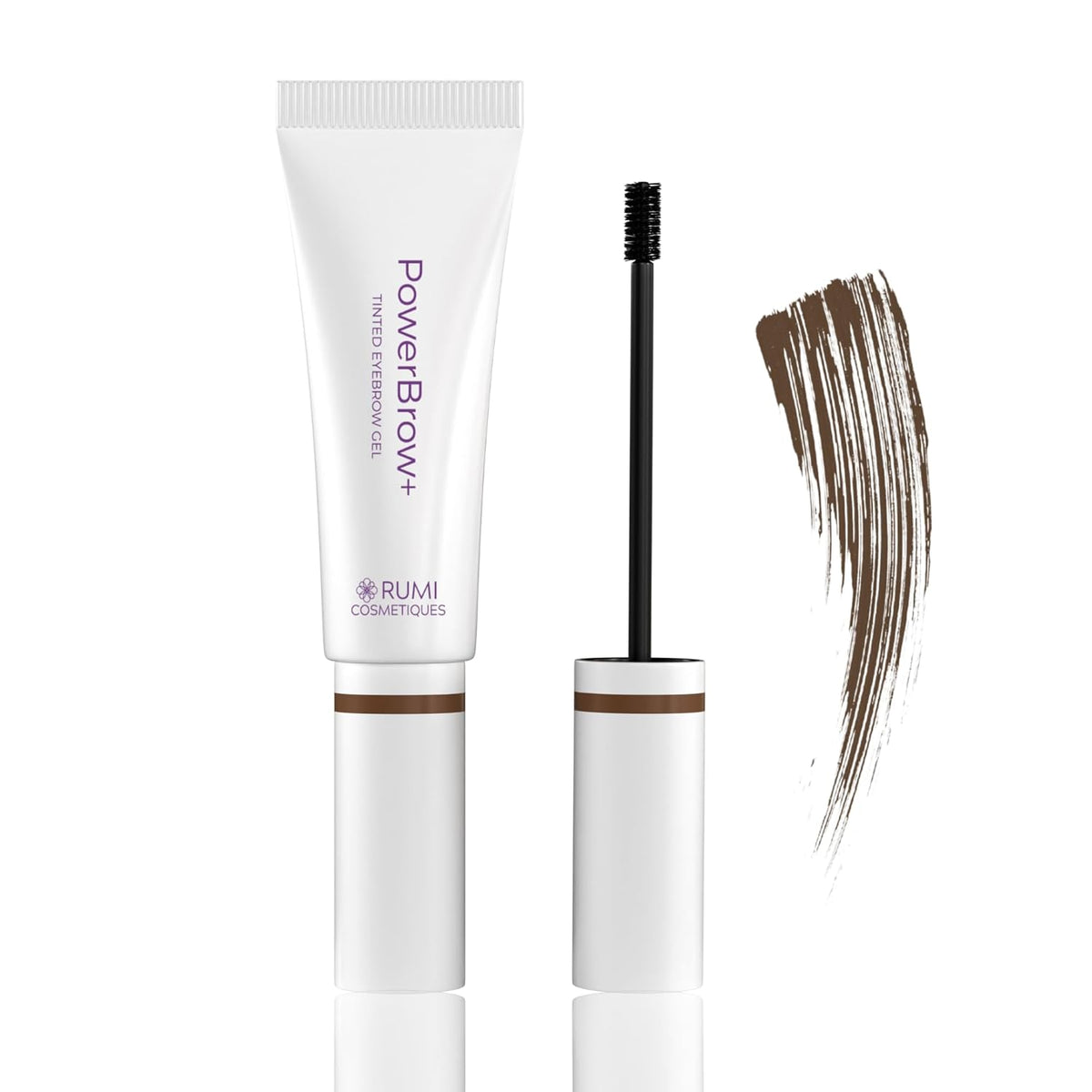 PowerBrow+ Tinted Eyebrow Gel For Older Women - Defines, Fills, Thickens Brows - 2-in-1 Formula