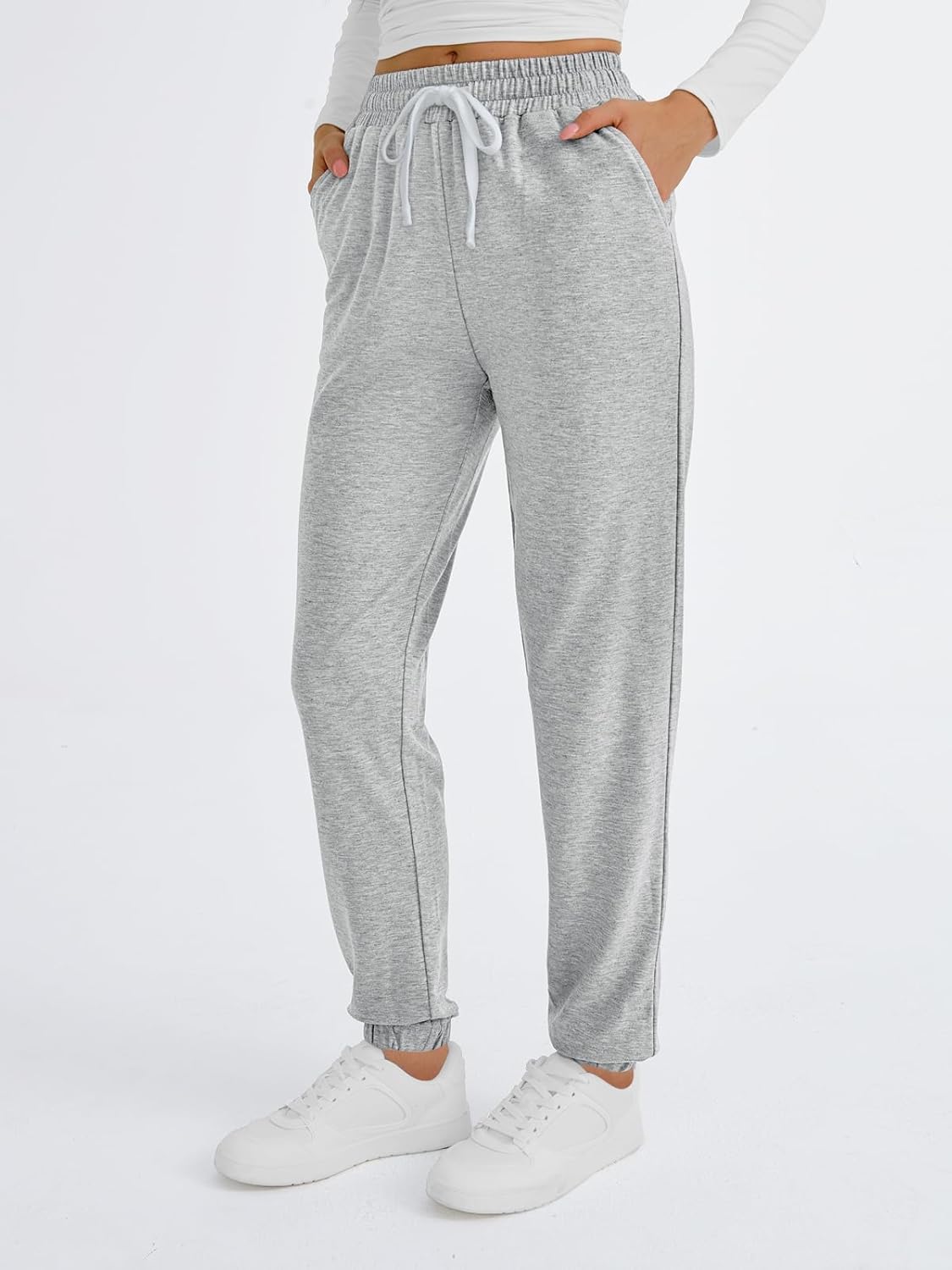 AUTOMET Sweatpants Women with Pockets Lounge Pajama Travel Pants Work Joggers Fall Clothes Winter