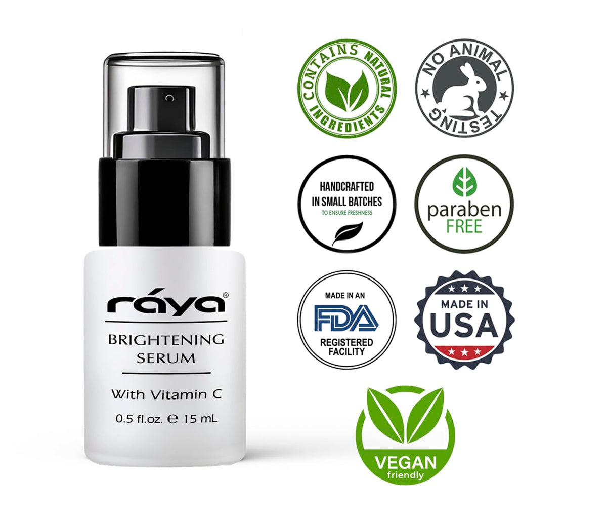 RAYA Brightening Serum (517) | Brightening and Color Restoring Facial Treatment for All