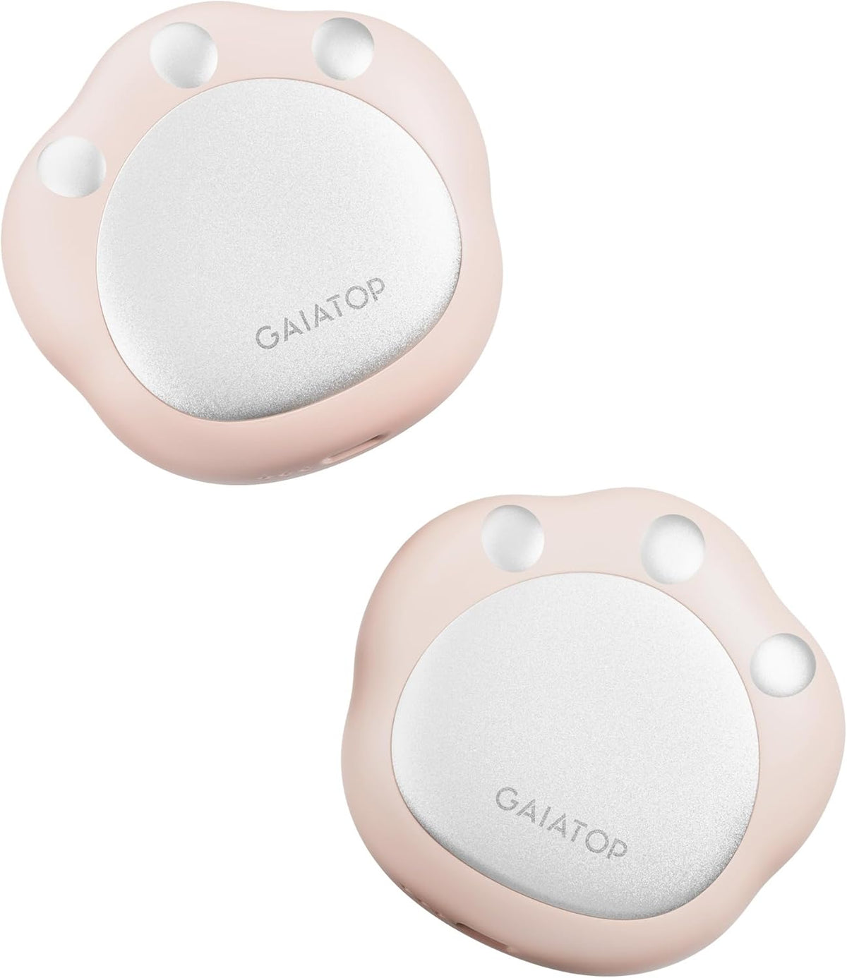 Gaiatop Hand Warmers Rechargeable, 2 Pack Cute Cat Paw Design 3 Levels Magnetic Electric Pocket