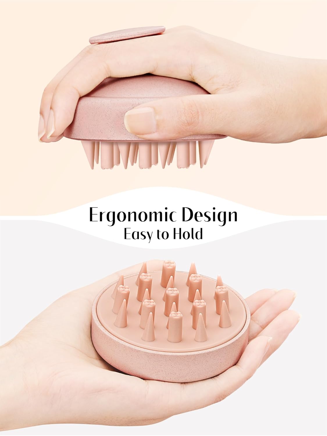 HEETA Hair Scalp Massager for Hair Growth, Shampoo Brush, Scalp Scrubber Exfoliator with Soft
