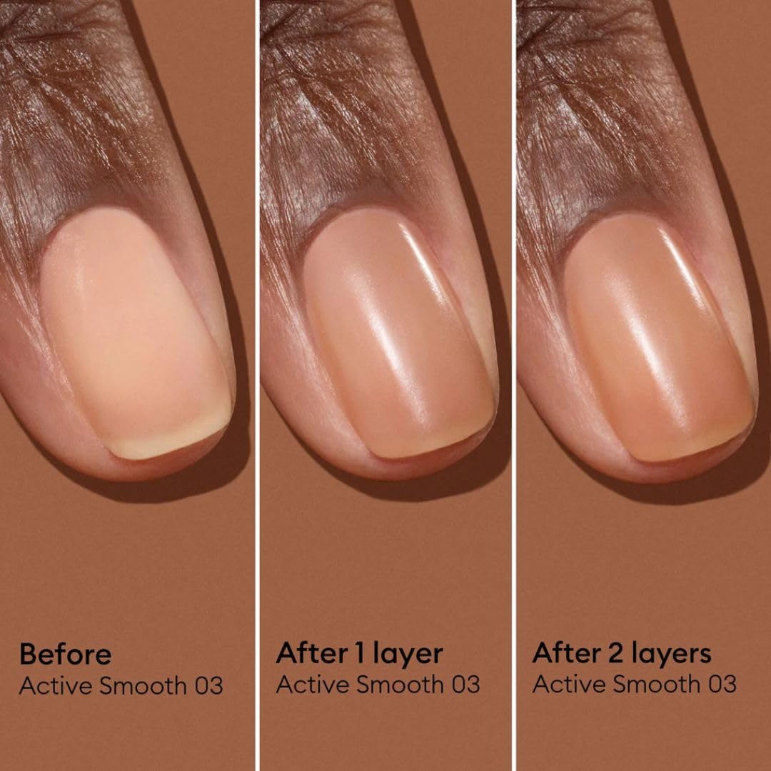 Manucurist Active Smooth™ 03 Nail Concealer Polish & Care - 2 in 1 Nude Nail Polish : Nail