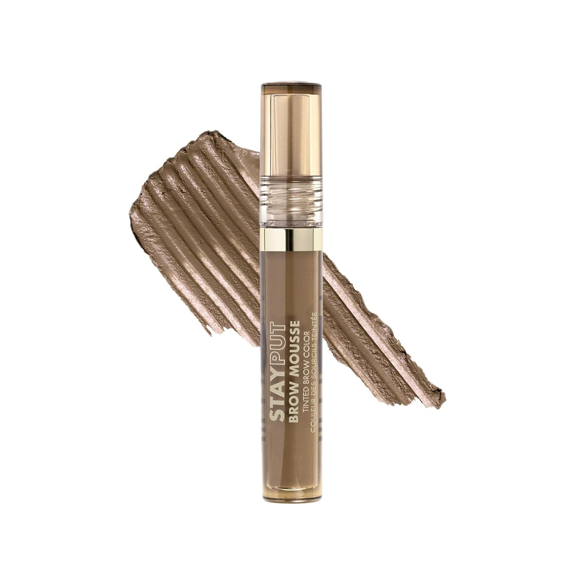 Milani Brow Tint- Stay Put Tinted Brow Mousse, Nourishing, High-Pigment infused with Shea Butter