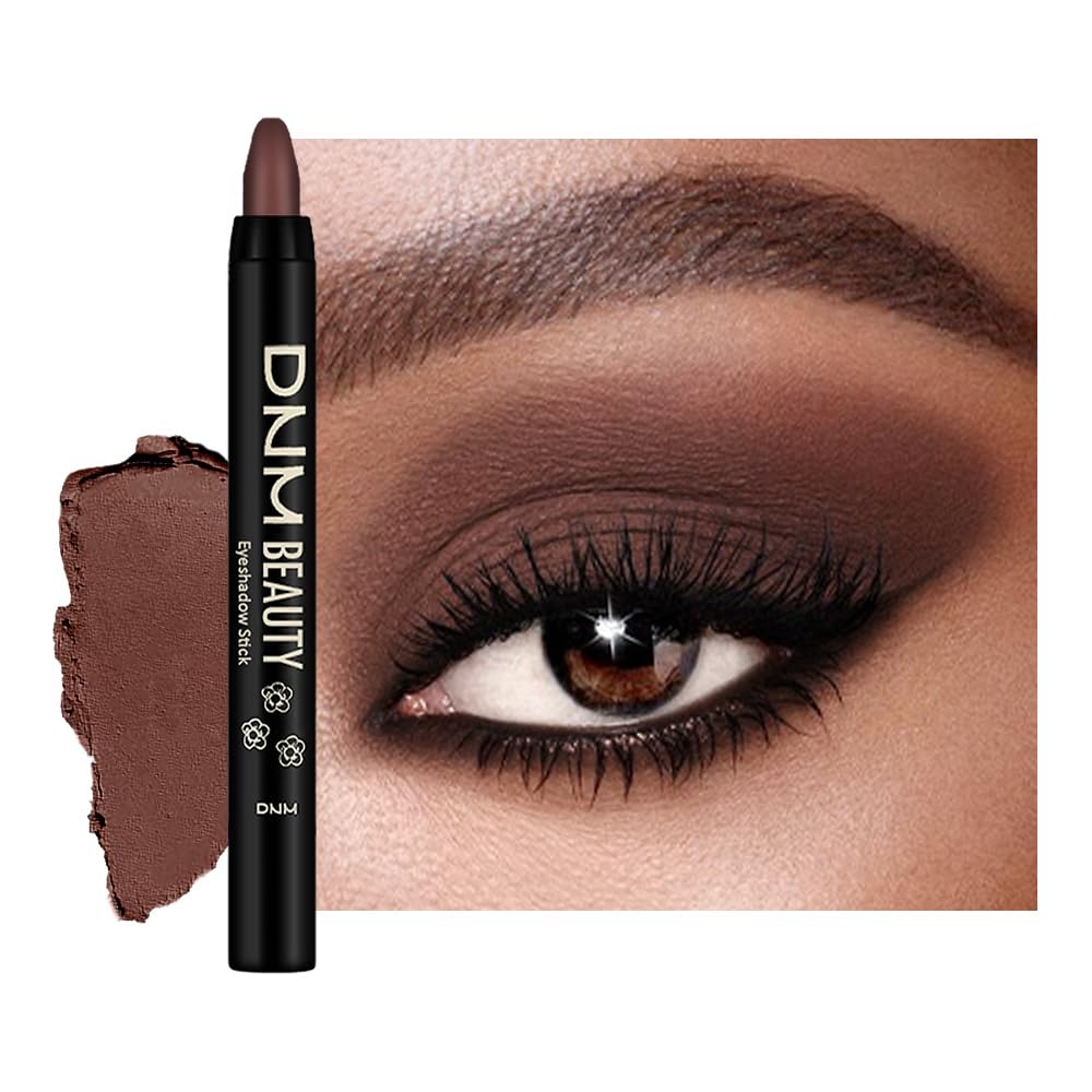 Kaely Cream Eye Shadow Sticks, Mocha Reddish Matte Eyeliner Pencil Eyeshadow Palette Makeup, Eye