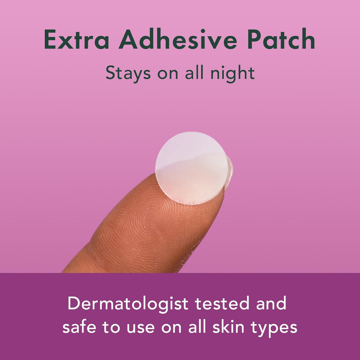 Rael Pimple Patches - Miracle Overnight Spot Cover, Thicker & Extra Adhesion, Hydrocolloid Acne