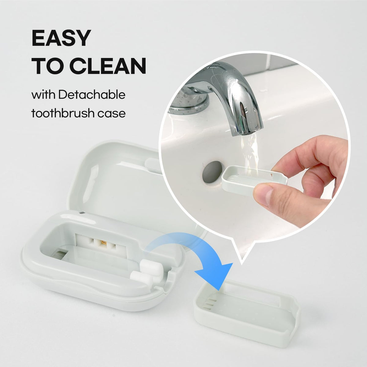 HubiCare Toothbrush Case, Spring pastel Color Portable Mini Toothbrush Covers with Holder