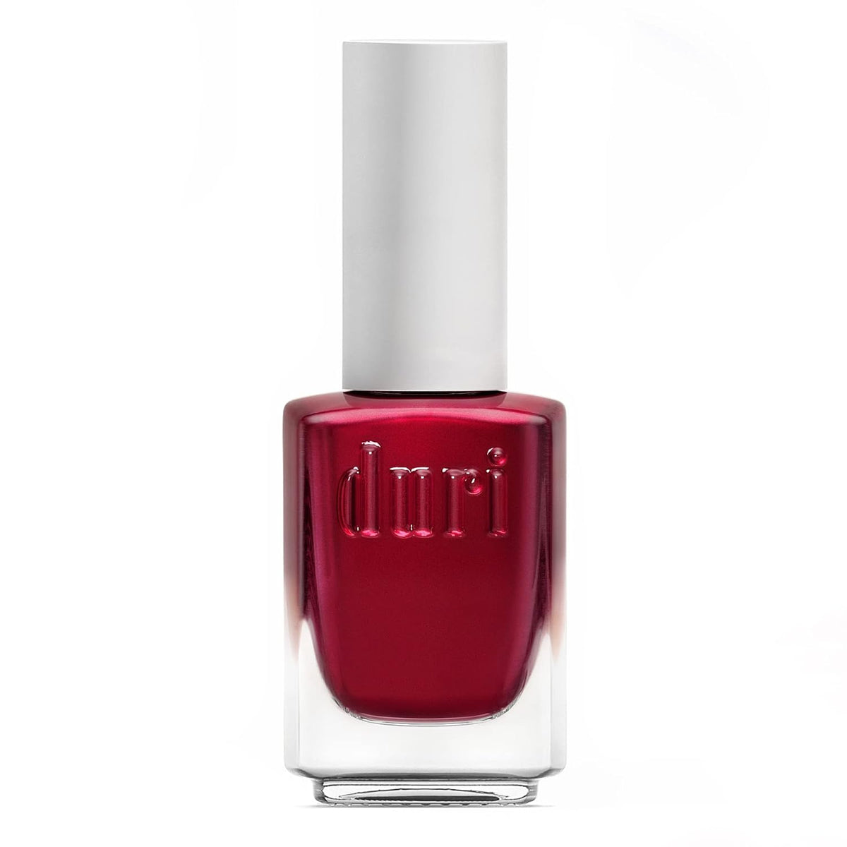 duri Nail Polish, 350 Passion, Deep Red Metallic Shimmer, Full Coverage, Quick Drying, Lasting