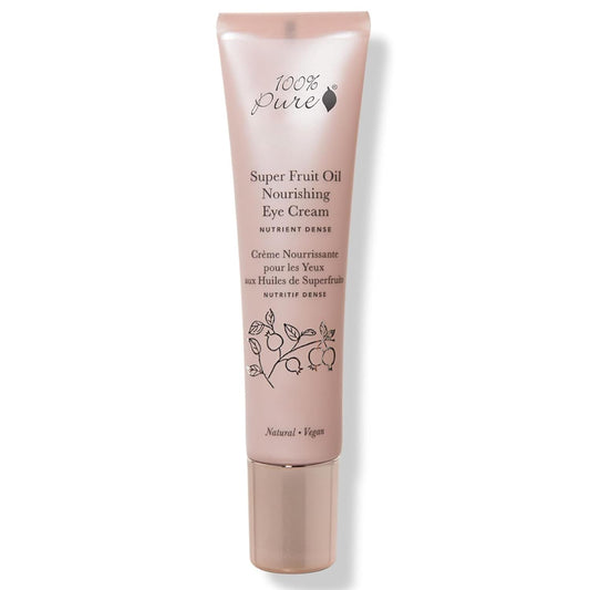 100% PURE Super Fruit Oil Nourishing Eye Cream, Anti-Aging Organic & Natural Hydration for