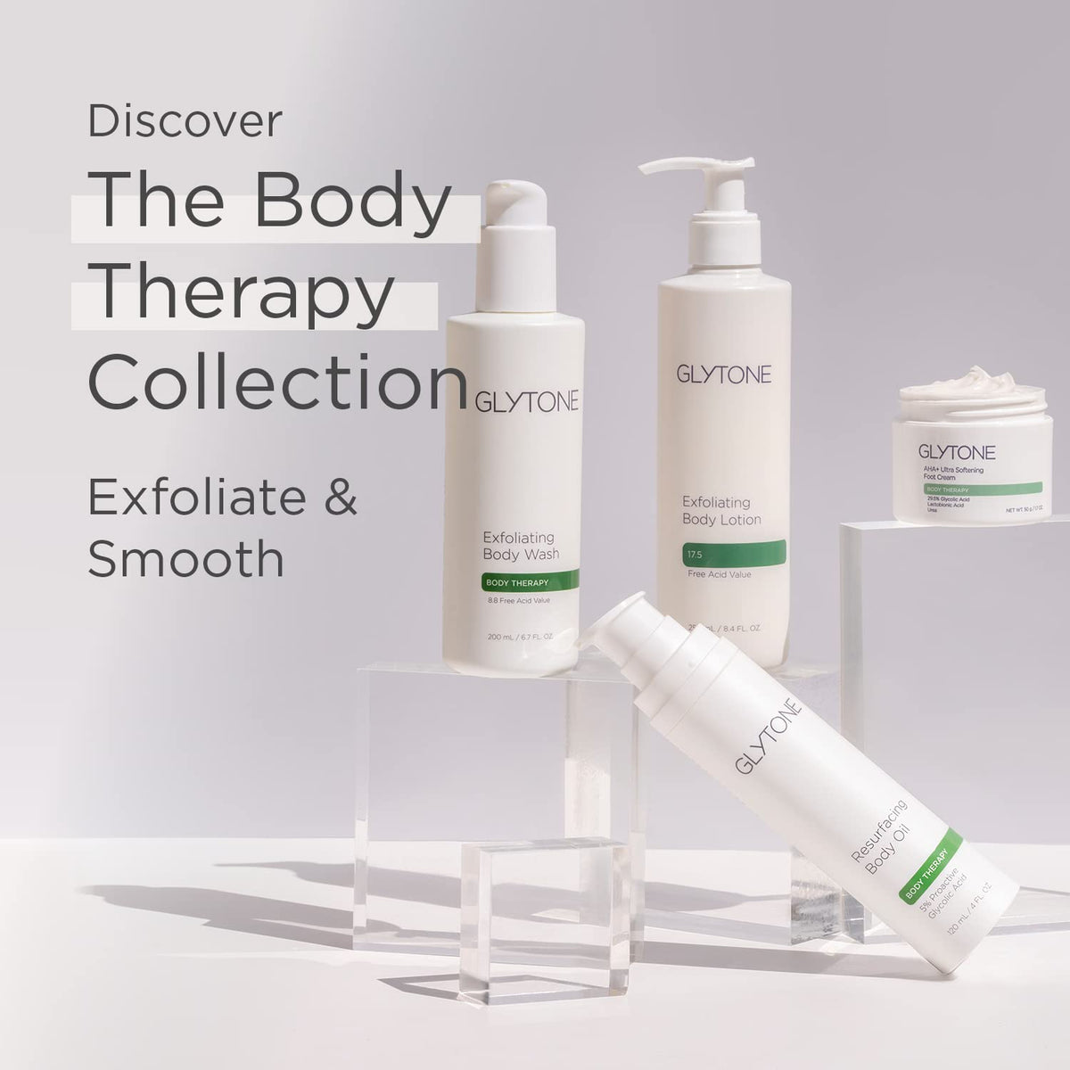 GLYTONE AHA+ Foot Cream for Dry Cracked Heels & Feet | Exfoliate, Hydrate & Retexturize Dry, Rough
