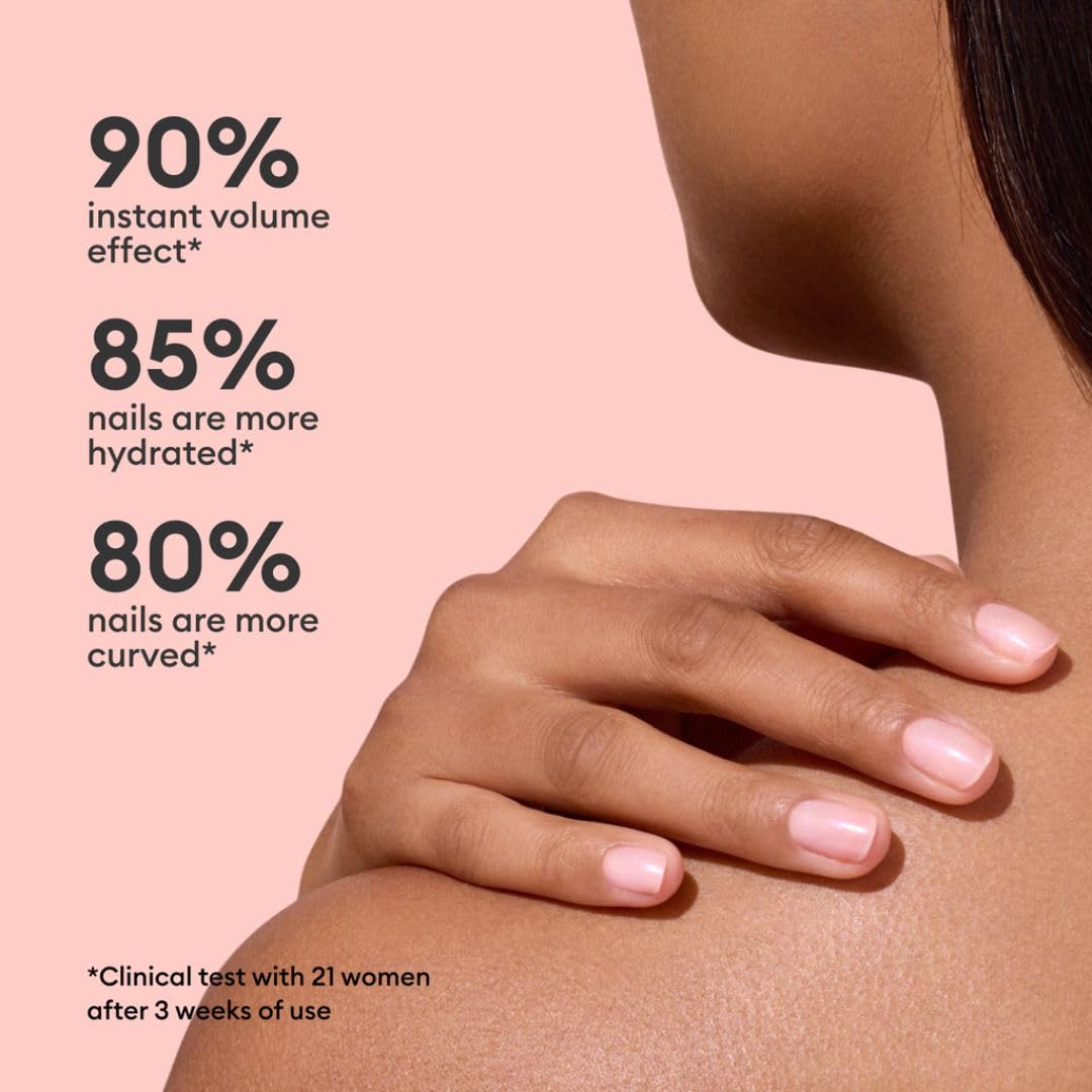 Manucurist Active Plump Nail Polish & Care - Collagen & Peach Extract - No Lamp - Nail Hydrator