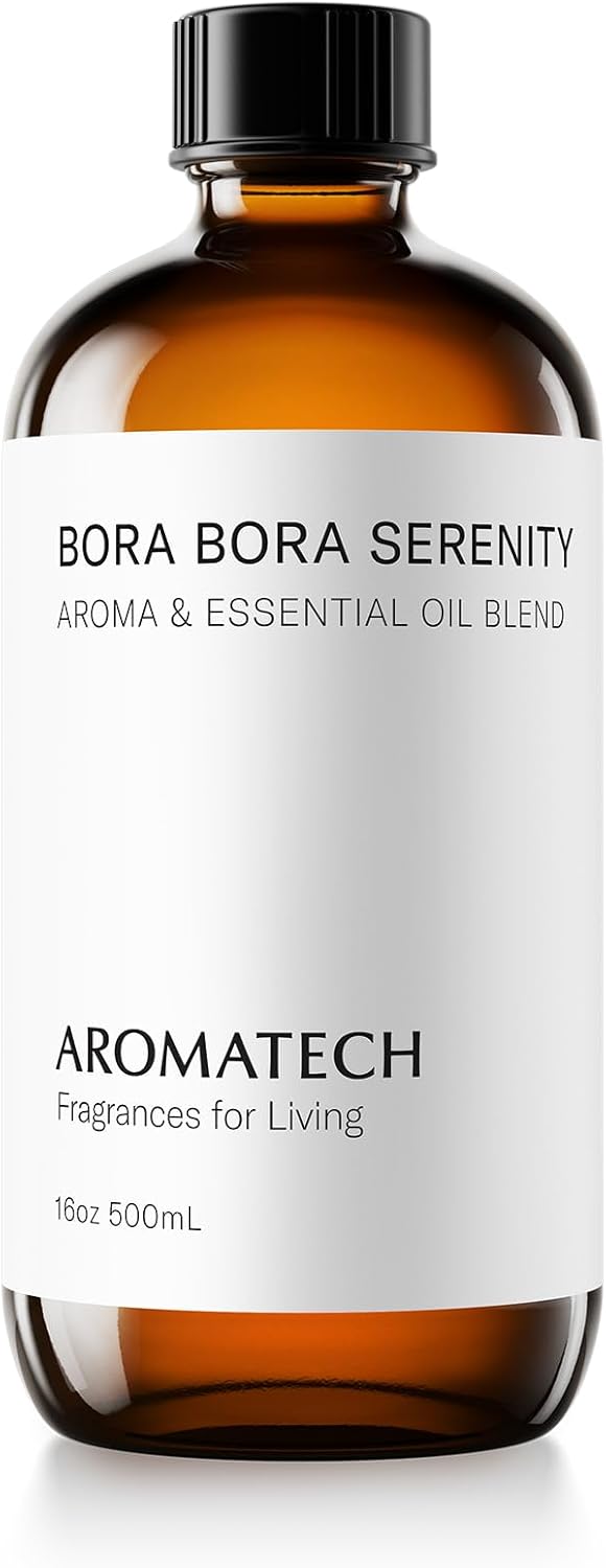 AromaTech Bora Bora Serenity Aroma Essential Oil Blend: Luxury Hotel Inspired Aromatherapy with