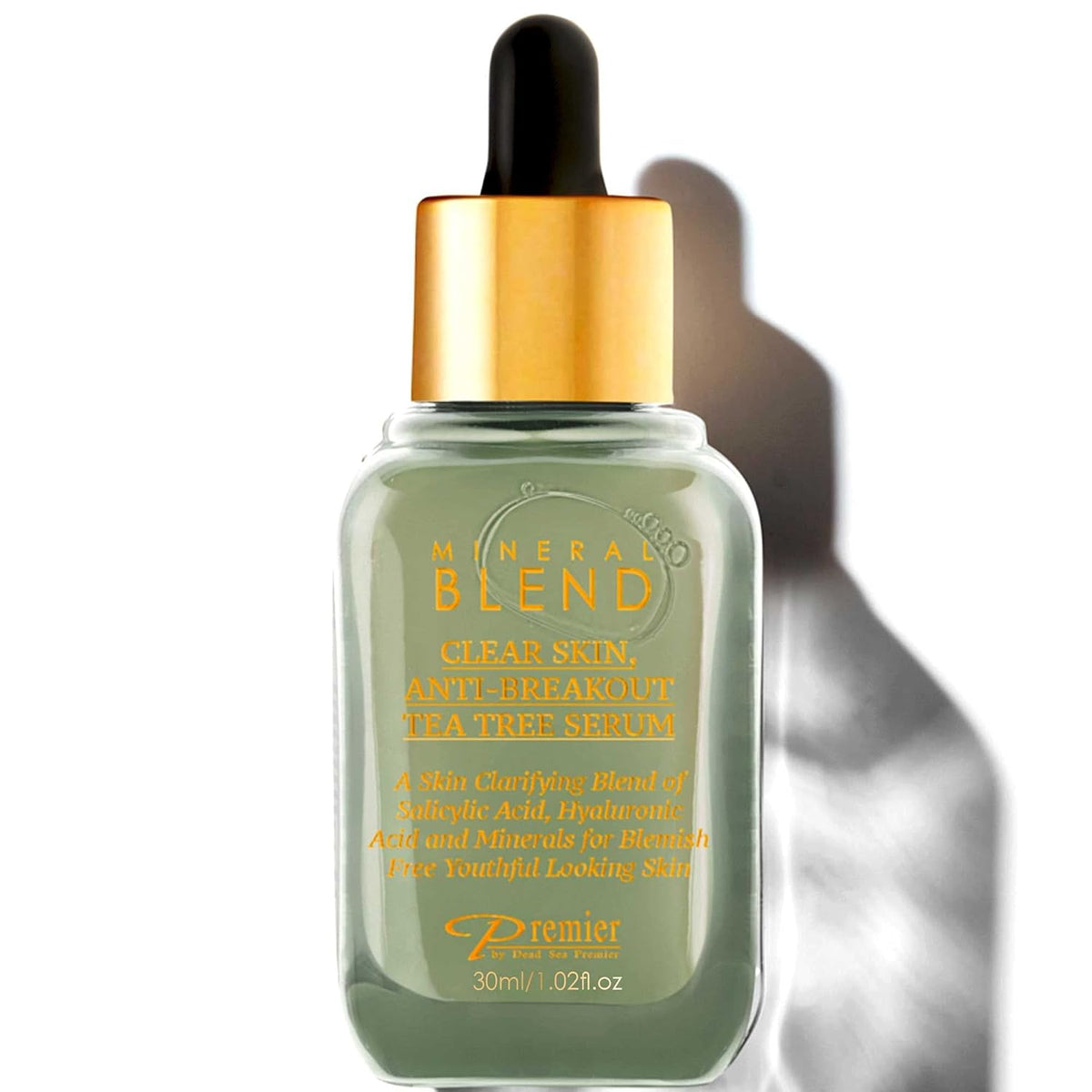 Clear skin, Anti-breakout Tea Tree serum for face and acne with Vitamin C,Salicylic Acid