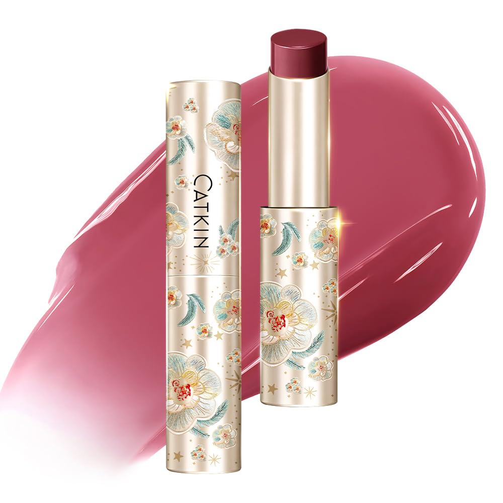 CATKIN Glossy Lip Balm Ultra Hydating Glow Lip Tinted Jelly Plump Melting Balm Shea Butter Repair