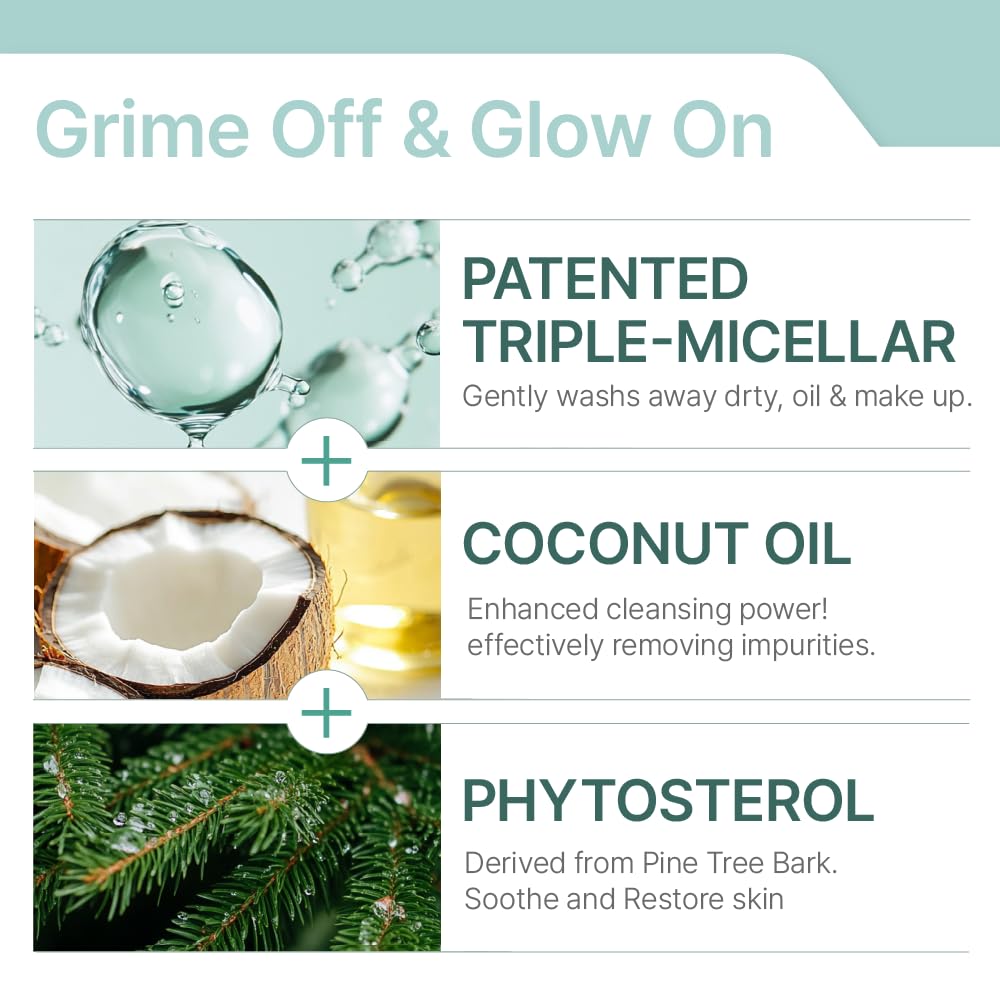 Illiyoon Gentle Deep Facial Cleanser | Low pH Gel-to-Foam Face Wash for Sensitive Skin, Hydrating