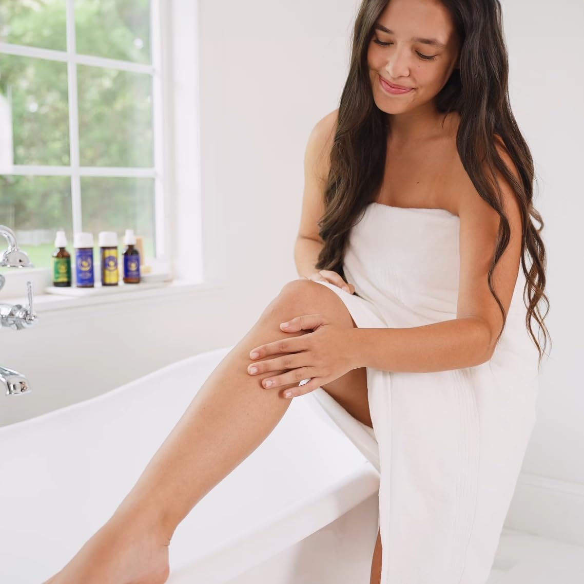 Ancient Greek Remedy After Shower Body Oil for Women - Organic Face Oil & Body Moisturizer for Dry