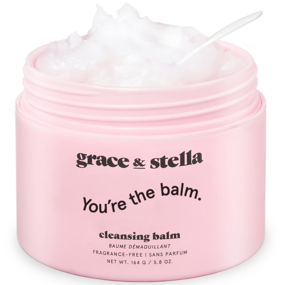 grace & stella Cleansing Balm - Oil-Based Makeup Remover - Gentle & Moisturizing Facial Cleanser