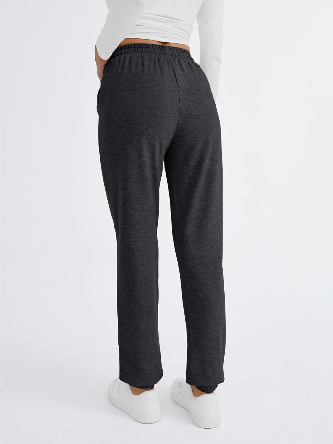 AUTOMET Sweatpants Women with Pockets Lounge Pajama Travel Pants Work Joggers Fall Clothes Winter