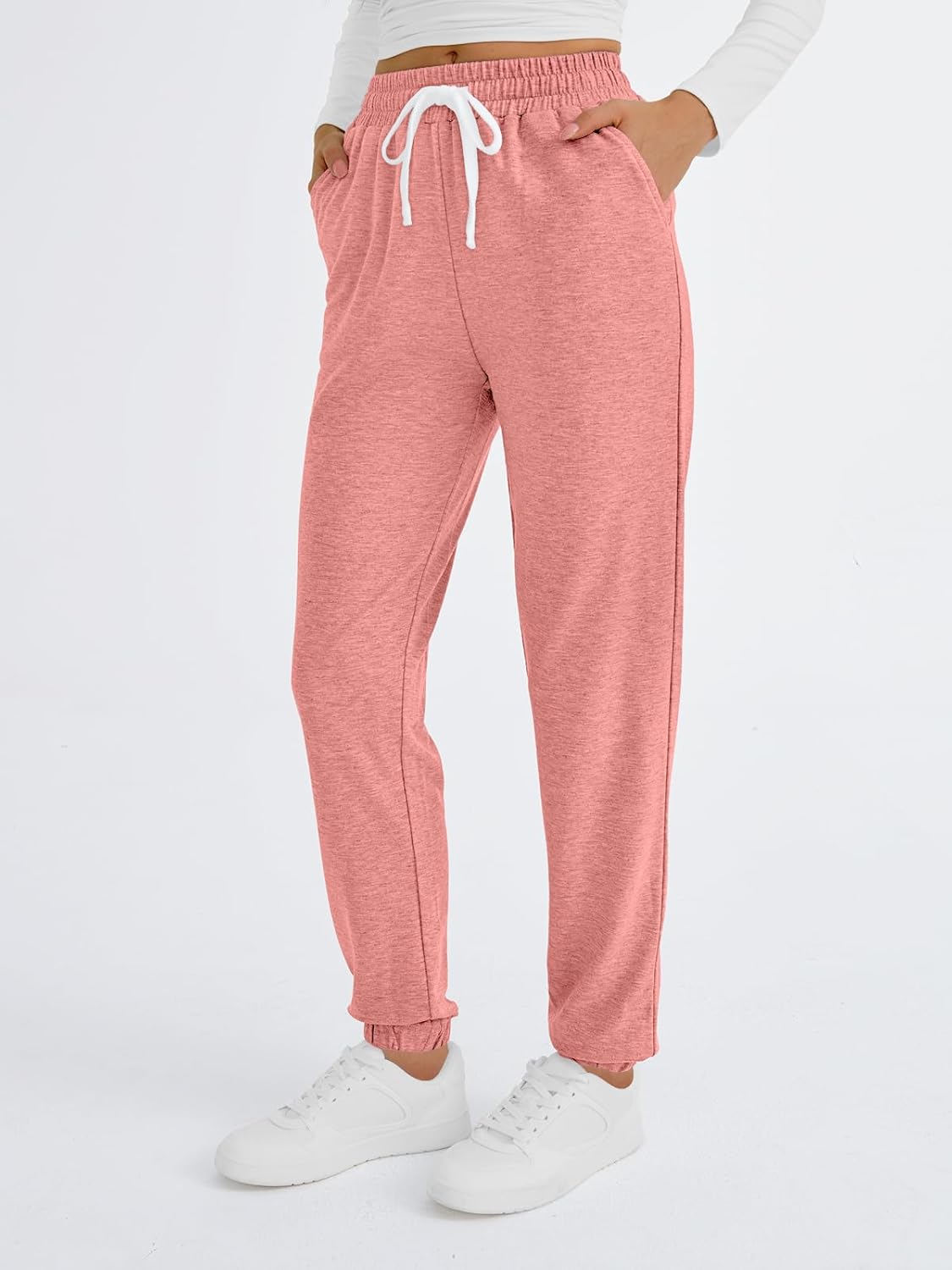 AUTOMET Sweatpants Women with Pockets Lounge Pajama Travel Pants Work Joggers Fall Clothes Winter
