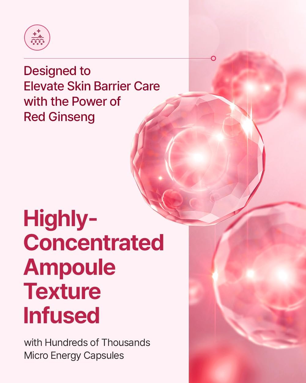 Donginbi Red Ginseng Daily Defense Capsule Ampoule - Glowing Serum, Firming & Skin Barrier Repair
