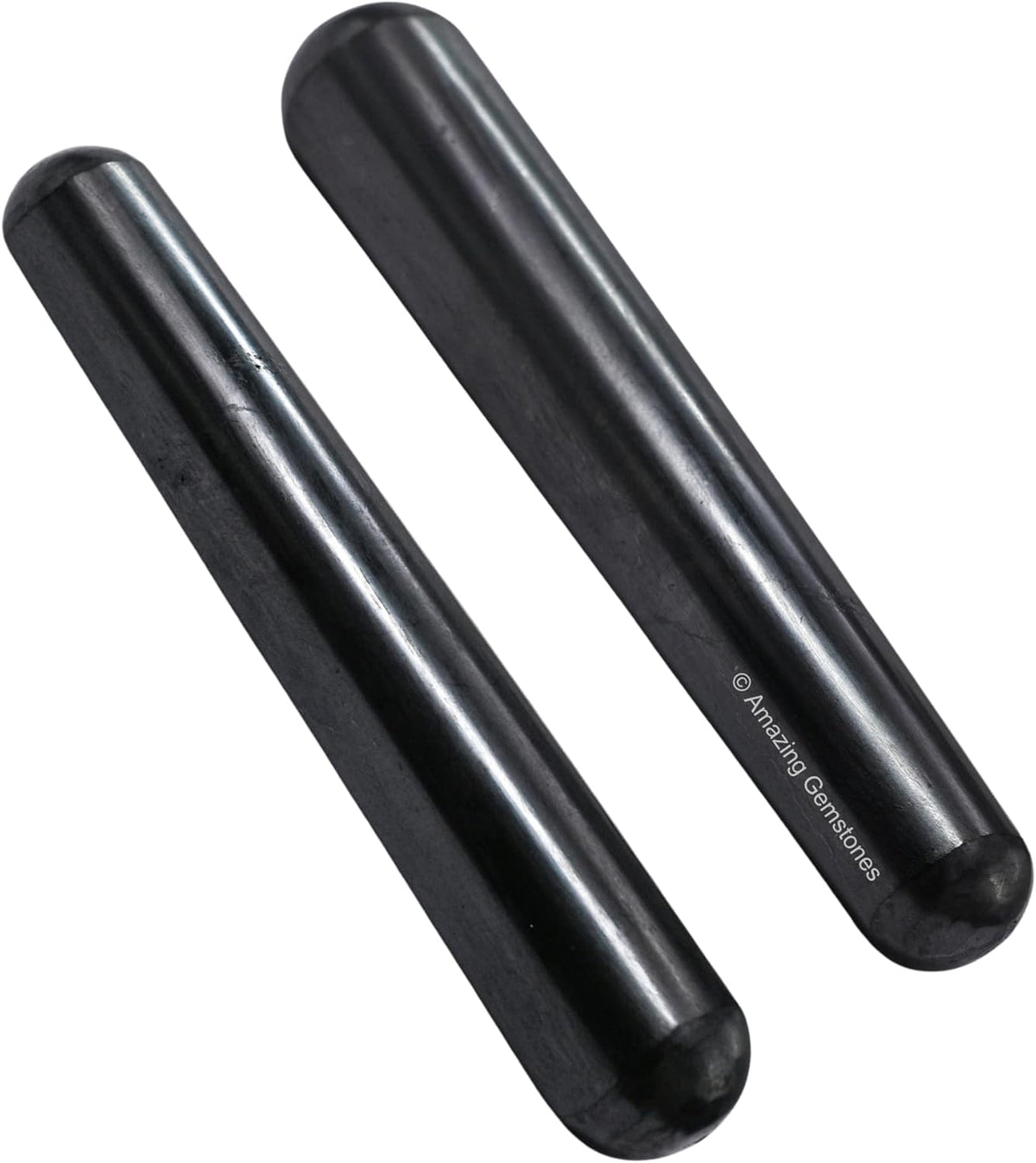 Amazing Gemstone Shungite Crystal Wand Massage Stick - Pelvic Wand Gua Sha for Adults - Crystals